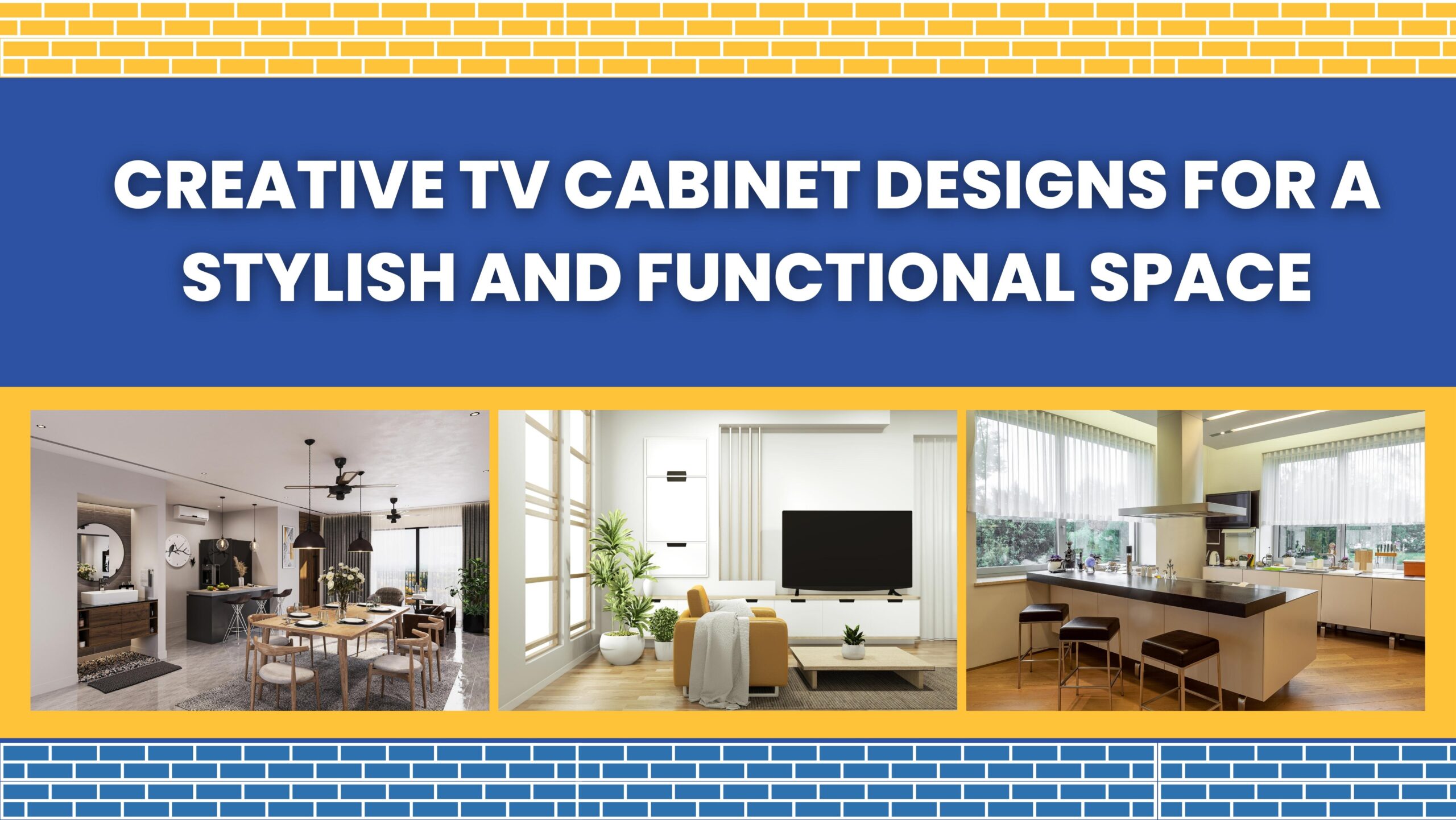 Creative TV Cabinet Designs for a Stylish and Functional Space